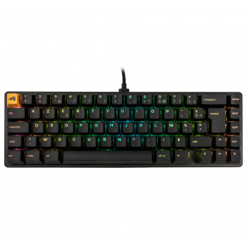 Glorious GMMK 2 Compact klaviatūra – Fox jungikliai, FR išdėstymas, juoda