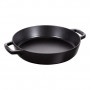 Zwilling Staub ketaus keptuvė su 2 rankenomis, 26 cm, šilkinė matinė juoda (40511-725-0)