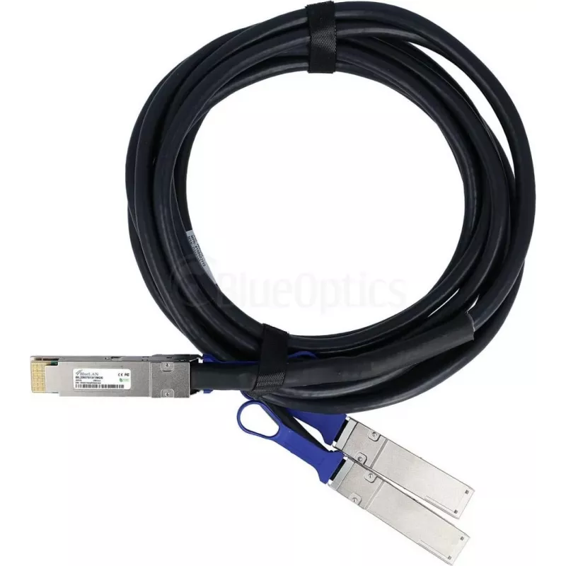 BlueLAN Juniper QDD-2X200G-1M suderinamas 400G QSFP-DD Breakout DAC komutacinis kabelis 1m AWG26