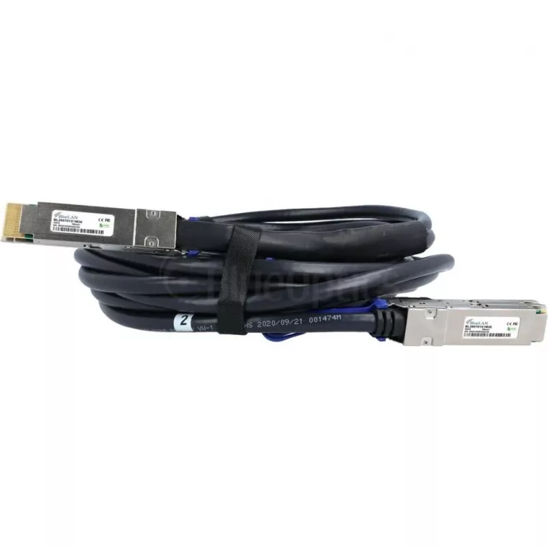 BlueLAN Juniper QDD-2X200G-1M suderinamas 400G QSFP-DD Breakout DAC komutacinis kabelis 1m AWG26