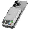 SHARGE ICEMAG 2 nešiojamas įkroviklis, 10000 mAh, 15 W Qi2, 30 W USB-C, permatomas