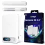 3mk incharge® Genesis Qi 2 25W belaidis įkroviklis + PD45W, su integruotu USB-C kabeliu, baltas