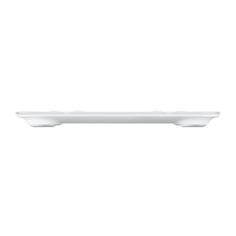 Huawei Scale 3 Bluetooth Edition balti / išmaniosios asmeninės svarstyklės / grūdintas stiklas / WiFi ir BT / iki 150 kg / Android ir iOS