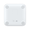 Huawei Scale 3 Bluetooth Edition balti / išmaniosios asmeninės svarstyklės / grūdintas stiklas / WiFi ir BT / iki 150 kg / Android ir iOS
