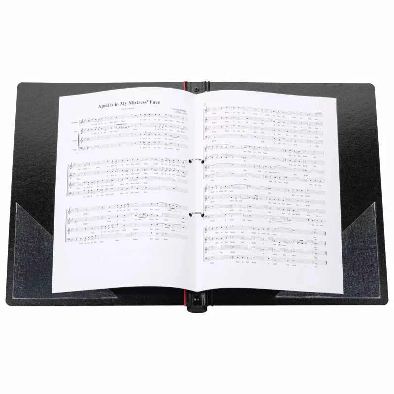 FALKEN muzikos aplankas Gloria, juodas, 1 vnt.