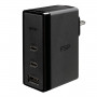 FSP 65W PD USB Type-C maitinimo adapteris su dviejų kontaktų kištuku