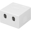 Techly 366310 paviršinio montavimo dėžutė 2 Keystone moduliams RJ45 arba RJ11/12