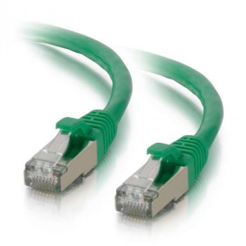Mercodan Cat6a S/FTP komutacinis kabelis RJ45, 15 m, žalias