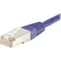 Exertis Connect Snagless Cat6 S/FTP komutacinis kabelis RJ45, 10 m, violetinės spalvos