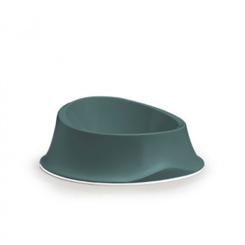 Stefanplast Chic gyvūnų dubenėlis 1L 25,6x25,6x10cm žalias