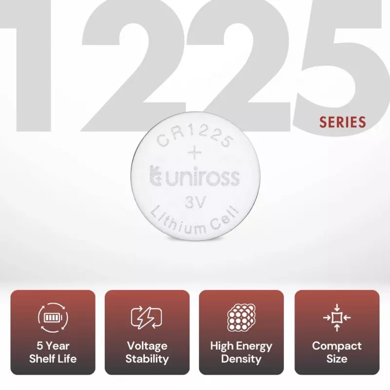 Uniross Batteries ličio baterija CR1225 3V - SP5 bendrosios paskirties baterija