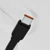 Dudao K32 nešiojamas įkroviklis 22.5W 10000 mAh su įmontuotais USB-C/Lightning kabeliais - juodas