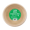 Gogreen Go Green kompostuojamos cukranendrių lėkštės 500 ml, 10 vnt.