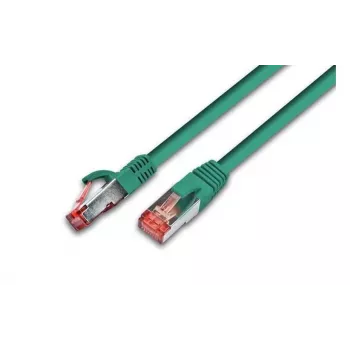 Wirewin Cat6 S/FTP komutacinis kabelis, 1,5 m, žalias
