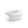 Stefanplast Second mažas vandens indas 0,3L (Gulliver 1-2-3) 12x8x5,4cm baltas