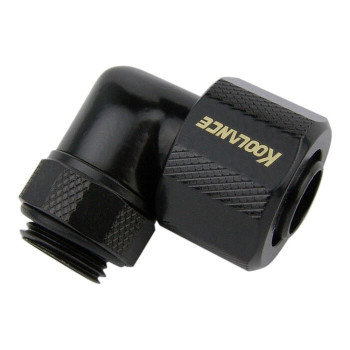 Koolance suspaudžiamoji jungtis 10mm x 13mm - juoda