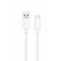 OPPO VOOC kabelis USB-A – USB-C, 8 A, 1 m, baltas (DL149)
