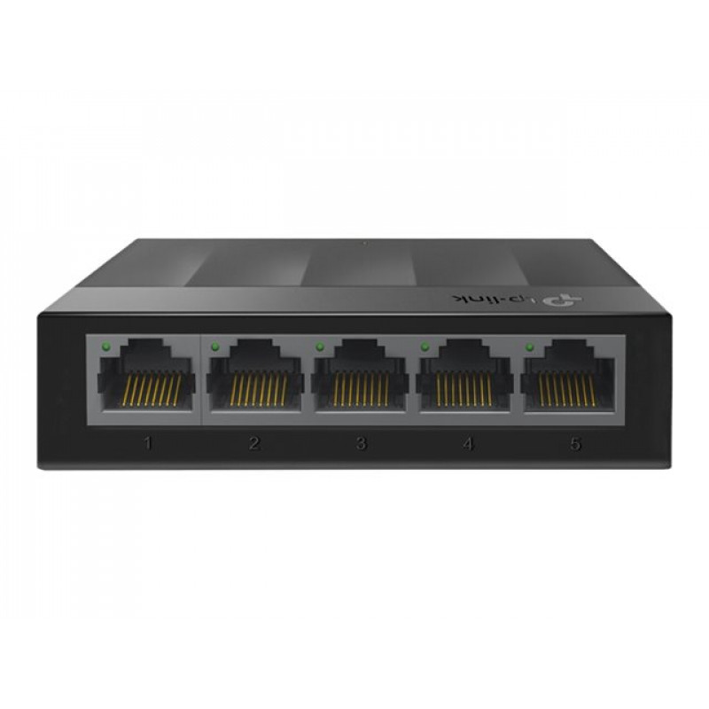 TP-Link LS1005G LiteWave 5 portų 10/100/1000 nevaldomas komutatorius (LS1005GUN/5.40)