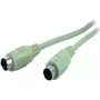shiverpeaks BS78107-2 PS/2 kabelis, 1.8 m, 6-p Mini-DIN, pilkas