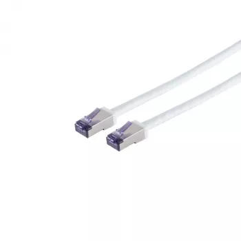S Conn Maximum Connectivity Cat6a S/FTP komutacinis kabelis RJ45, 0,25 m, baltas