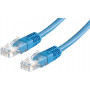 Secomp Cat6 U/UTP komutacinis kabelis RJ45, 2 m, mėlynas