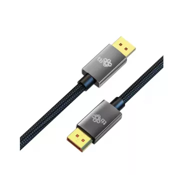 TB DisplayPort 2.1 kabelis, 2 m, 16K, juodas