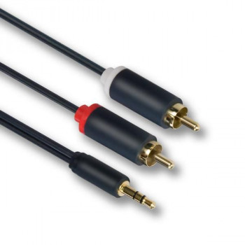 Mercodan PRO Mini Jack–RCA garso kabelis ULTRA, 7,5 m (153212075)