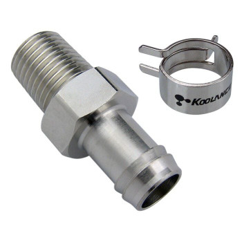 Koolance žarnų antgalis, 10mm vidinis skersmuo, 1/4 NPT sriegis