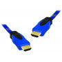 LTC High Speed HDMI kabelis, 5 m, 4K, mėlynas