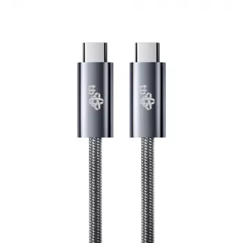 TB pintas USB 3.2 Gen 1 kabelis USB-C – USB-C, 1 m, 100 W, juodas