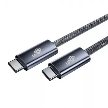 TB pintas USB 3.2 Gen 1 kabelis USB-C – USB-C, 1 m, 100 W, juodas