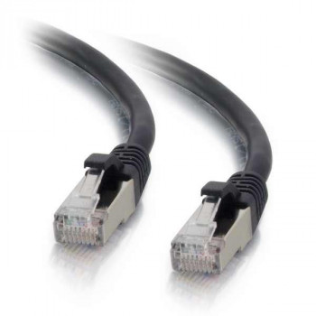 Mercodan Cat6a S/FTP tinklo kabelis RJ45, 2 m, juodas