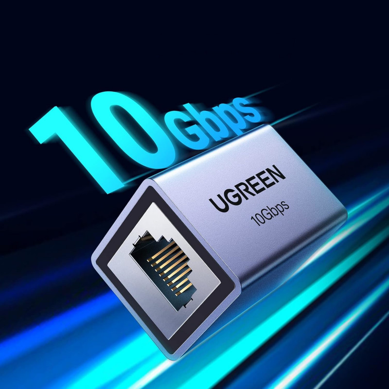 Ugreen NW261 RJ45 Ethernet prailgintuvas, 10 Gbps (NW261-15117)