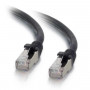 Mercodan Cat6a S/FTP komutacinis kabelis RJ45, 1,5 m, juodas (371918015)
