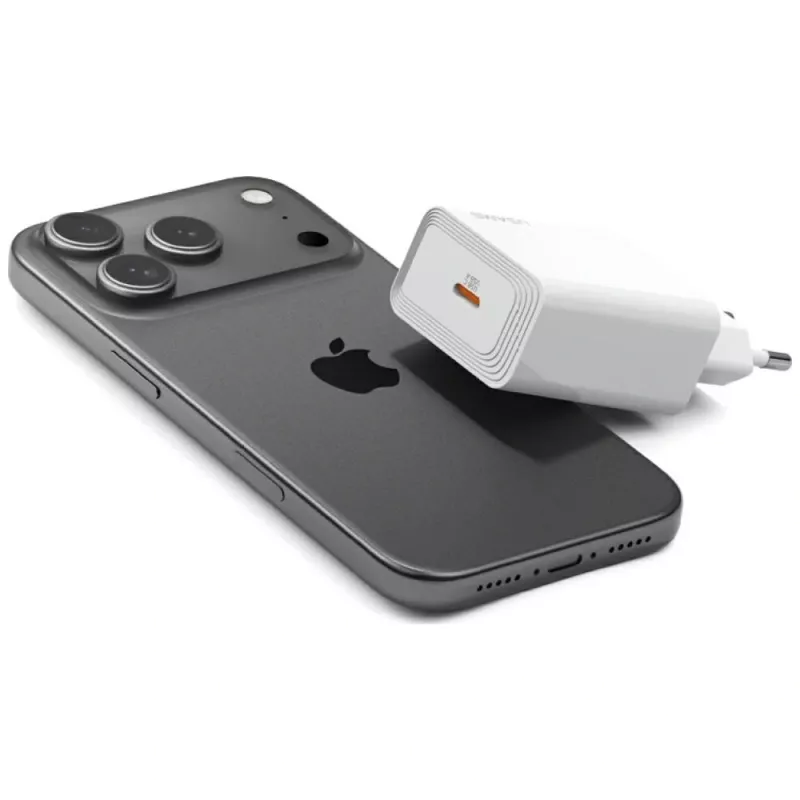 Usams T69 20W USB-C baltas įkroviklis