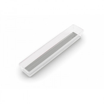 KIS Box Sistemo Organizer 5 talpykla, 37.5 x 7.5 x 5 cm, permatoma/šviesiai pilka