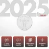Uniross ličio CR2025 monetos formos baterijos, 4 vnt.