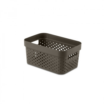 Curver Infinity Recycled dėžė 4,5 l, 27x19x12 cm, ruda