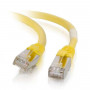 Mercodan Cat6a S/FTP komutacinis kabelis, 0,25 m, geltonas