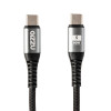 Gizzu USB-C į USB-C kabelis 60W 480Mbps, 1 m