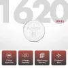 Uniross CR1620 3V ličio tabletės tipo baterija - SP5