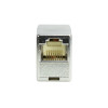 Logilink RJ45 kabelių sujungimo adapteris (lizdas–lizdas), Cat.5e, ekranuotas, plastikinis korpusas