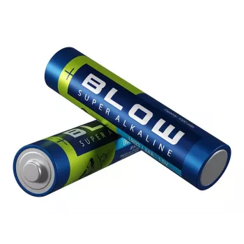 BLOW Super Alkaline šarminės baterijos AAA LR3, 4 vnt. (lizdinė pakuotė)