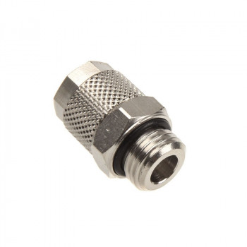 Innovatek tiesus sujungimas G1/4 colio vidiniu sriegiu į 10/8mm – sidabrinis