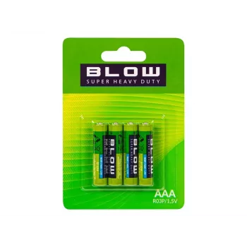 Baterijos BLOW AAA R03P Super Heavy Duty, lizdinė pakuotė, 4 vnt.