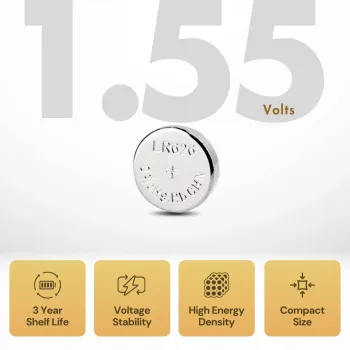 Uniross baterija – LR66 / LR626 – 10 vnt. lizdinė pakuotė
