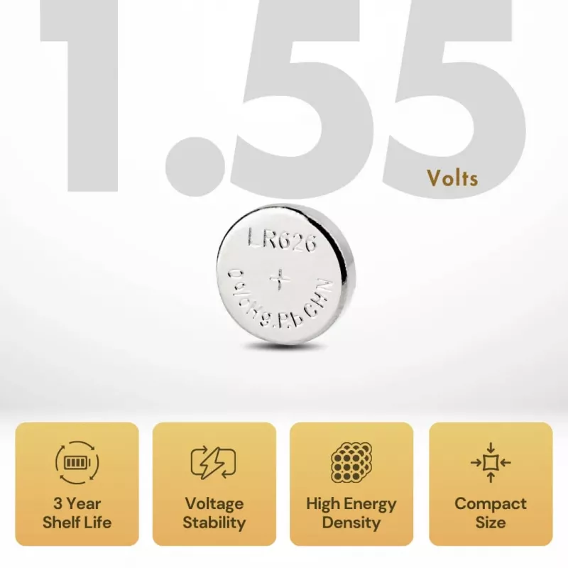 Uniross baterija – LR66 / LR626 – 10 vnt. lizdinė pakuotė