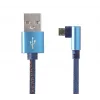 Gembird pintas USB 2.0 kabelis USB-A į Micro-USB, kampuotas, 1 m