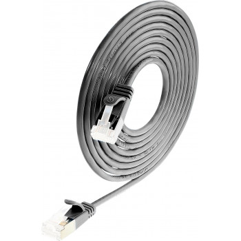 Tinklo kabelis Wirewin Slim Cat6a U/FTP, RJ45–RJ45, 3 m, juodas