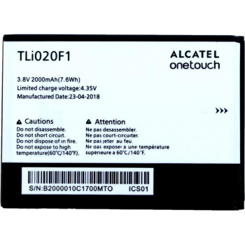 Alcatel originali baterija TLI20F1, skirta One Touch Pop C7 OT-7040 ir OT-7041, 2000mAh